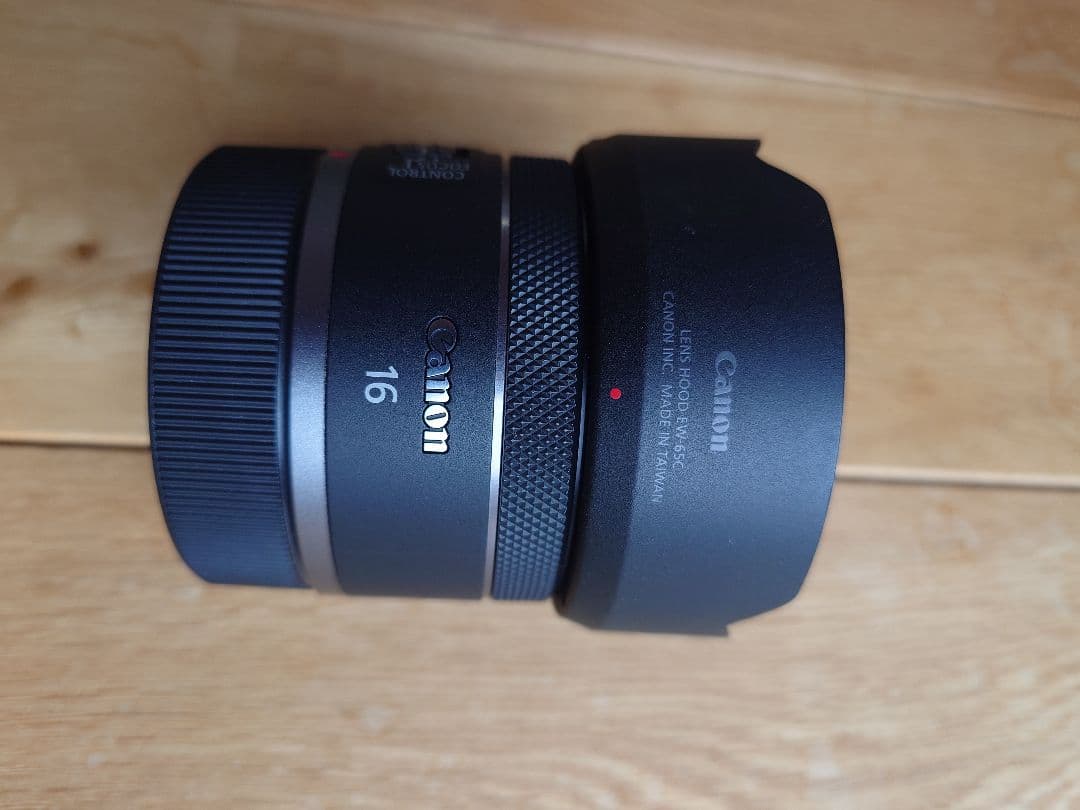 Canon RF 16mm F2.8 STM レンズ 純正フード付