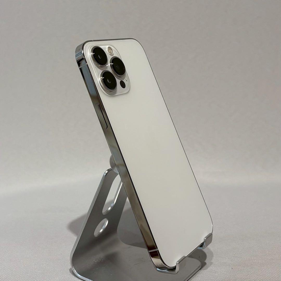 『美品』iPhone 13 PRO MAX 512GB シルバー　新品バッテリー