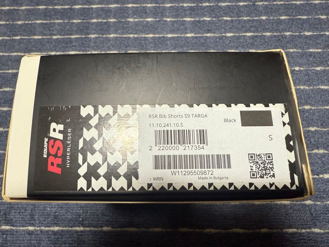 未使用 assos RSR Bib Shorts S9 TARGA サイズ： S