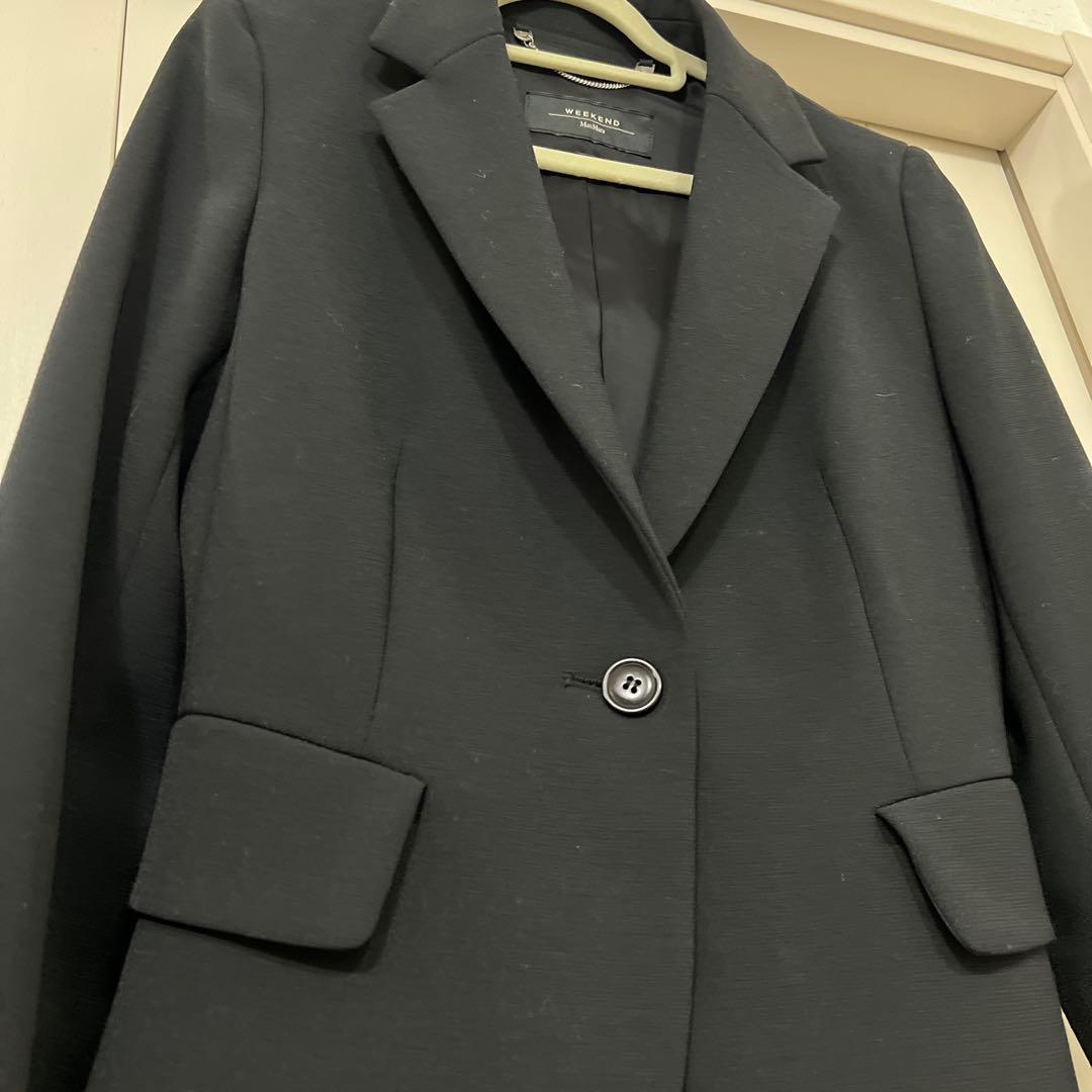 なお✨WEEKEND MaxMara テーラードジャケット ブラック M