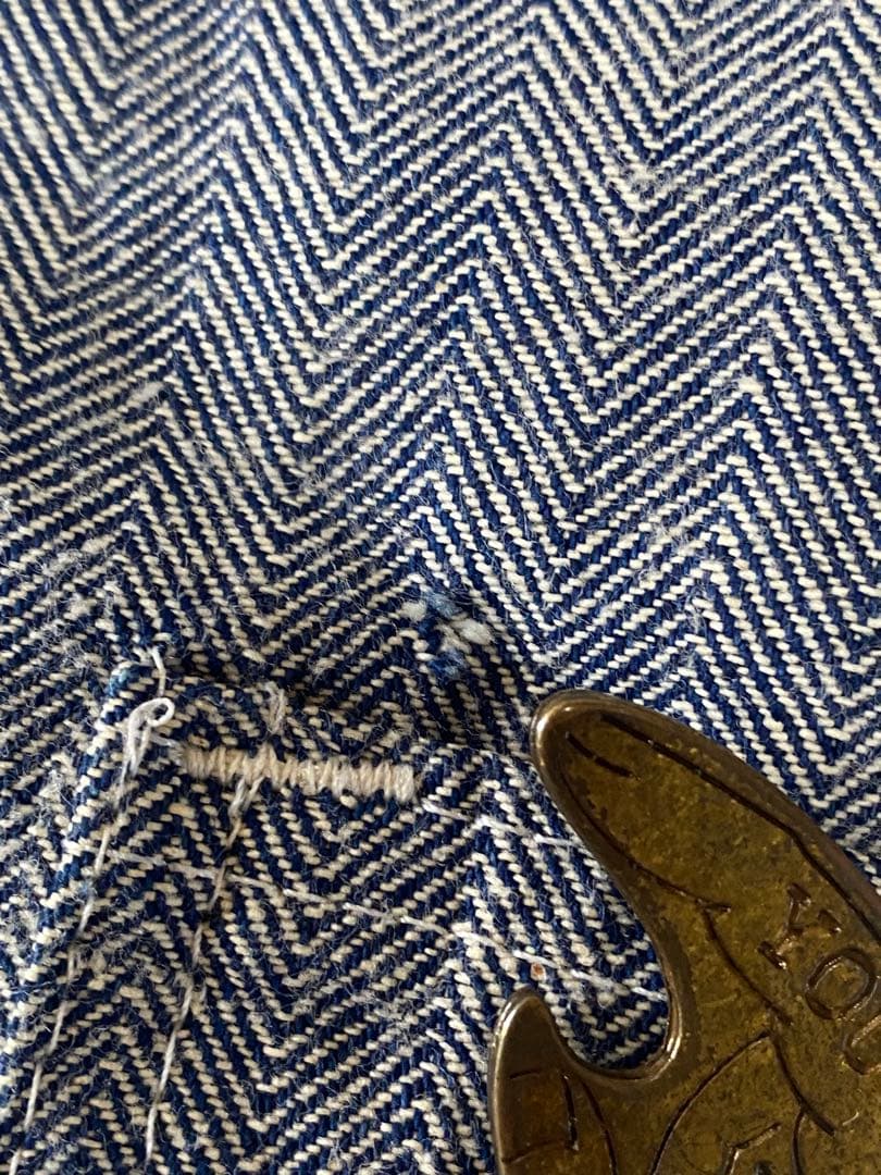 美品80s〜USA製UNIVERSAL OVERALL HBTカバーオール 40