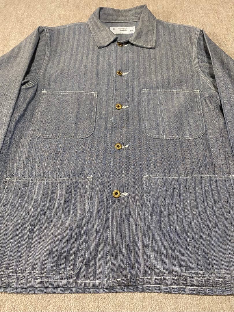 美品80s〜USA製UNIVERSAL OVERALL HBTカバーオール 40