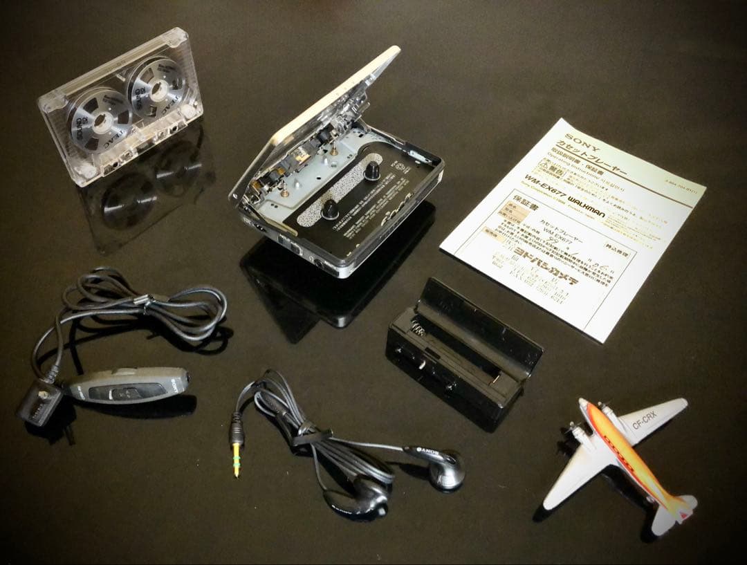 カセットウォークマン SONY WM-EX677「整備済み、完動美品」