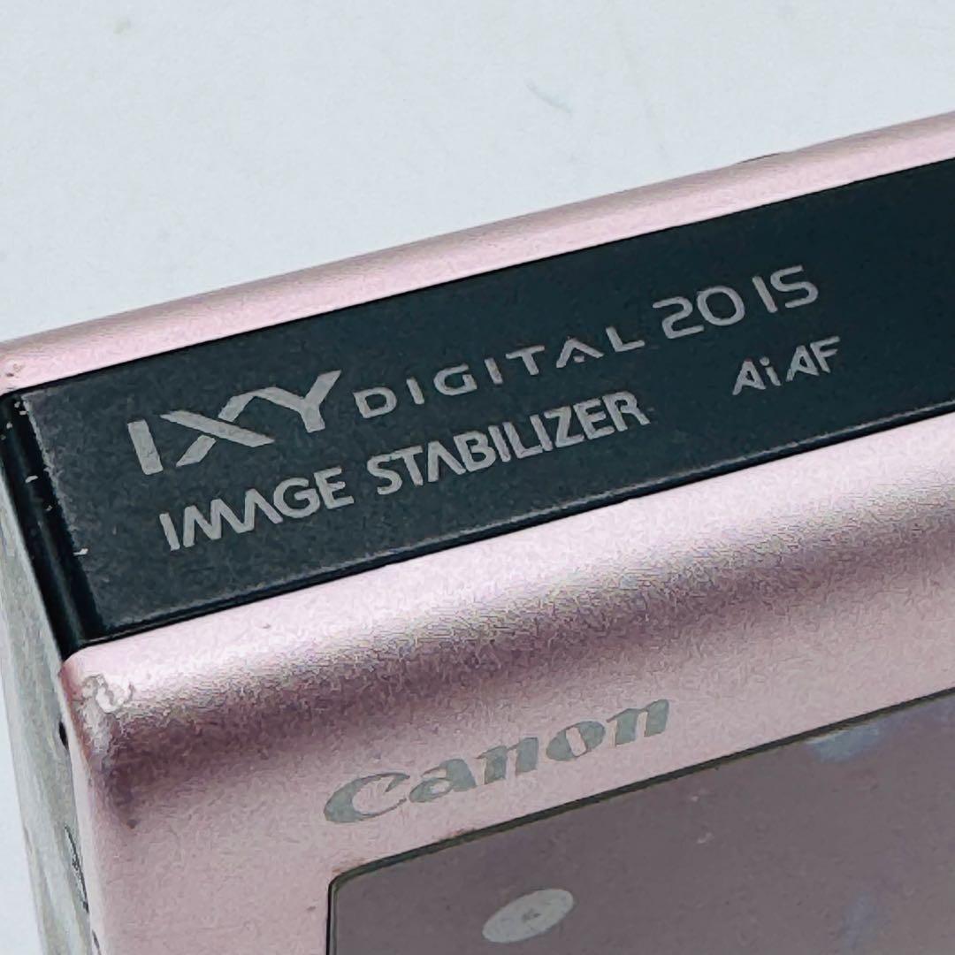 【動作確認済】Canon IXY DIGITAL 20 IS ピンク コンデジ