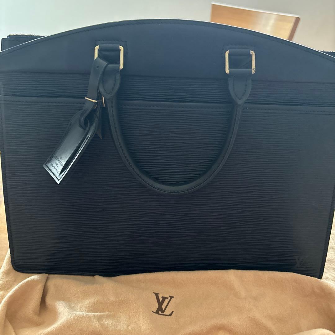 Louis Vuitton エピ　ノワール　リヴィエラハンドバッグ　保存袋付き