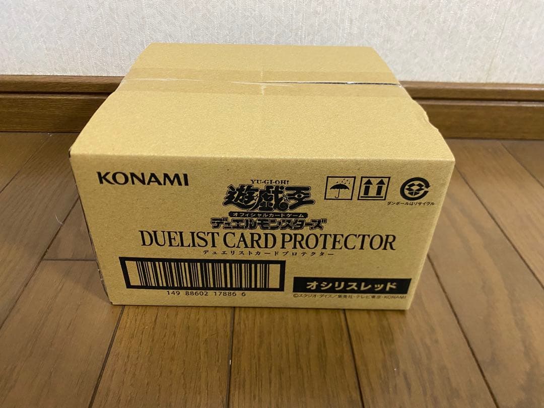 遊戯王　オシリスレッド　スリーブ　カートン　16個入り