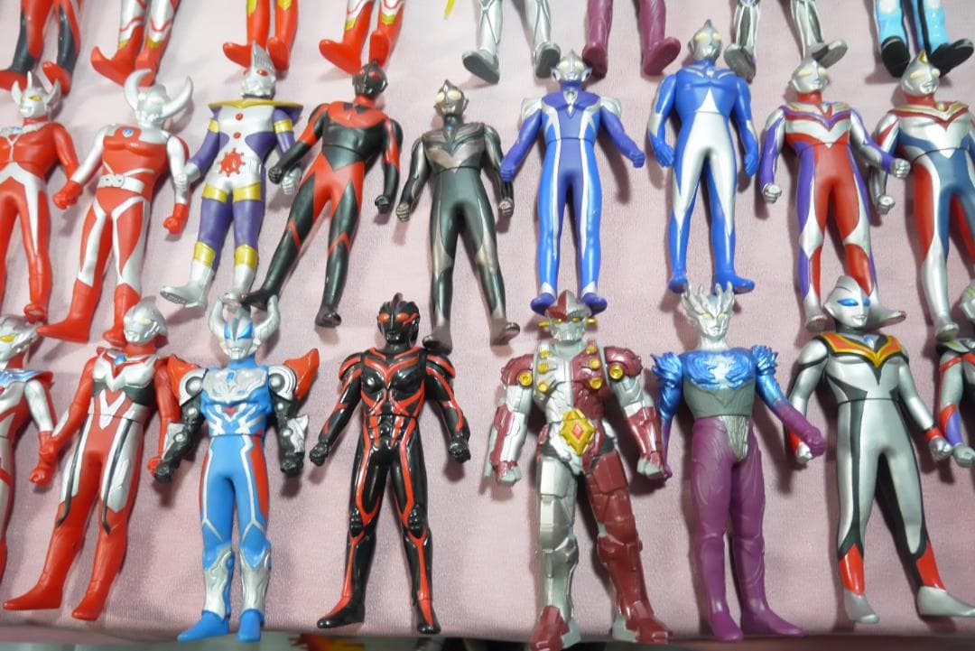 ウルトラヒーローシリーズ800　ウルトラヒーローシリーズ500　ソフビ71体