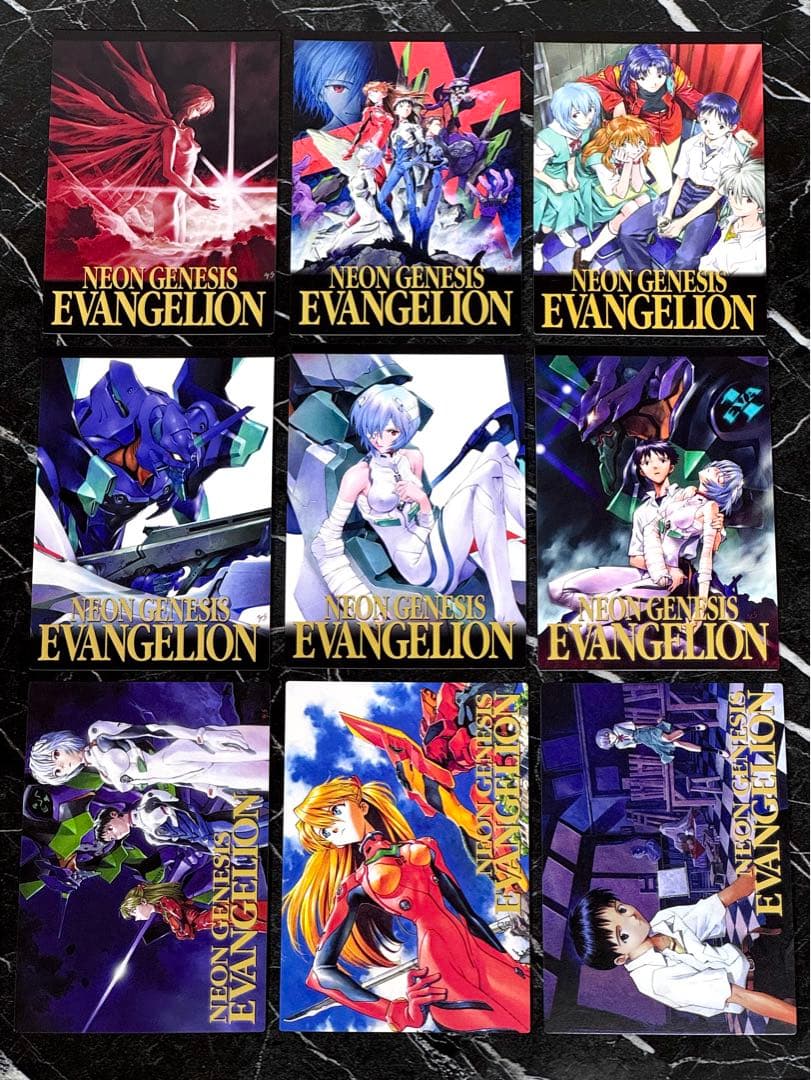 新世紀エヴァンゲリオン カードダス 第四集 YS10〜18 フルコンプリート