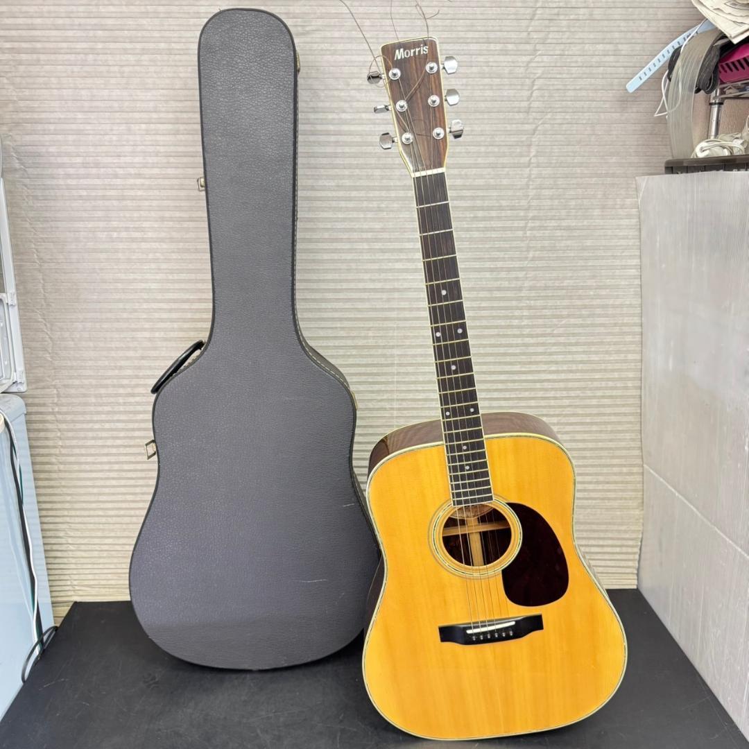 ☆☆Morris　アコースティックギター　W-30　ハードケース付き　モーリス
