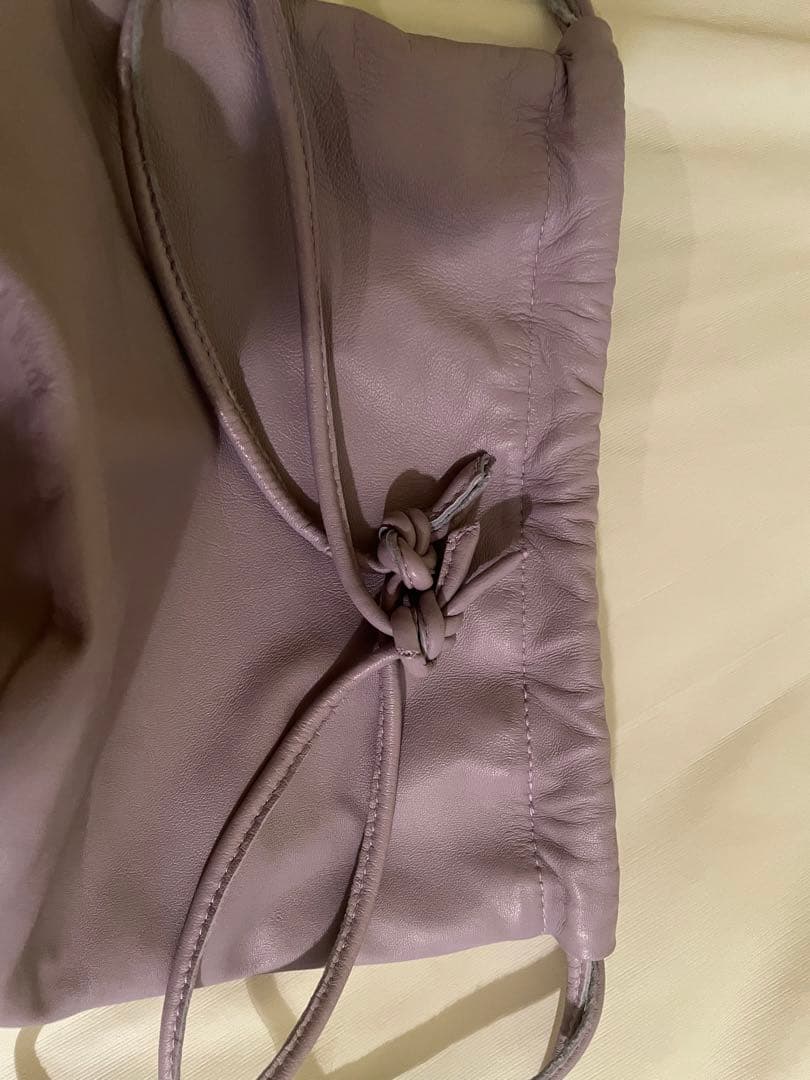 ayakawasaki drawstringbag ラベンダーバッグ