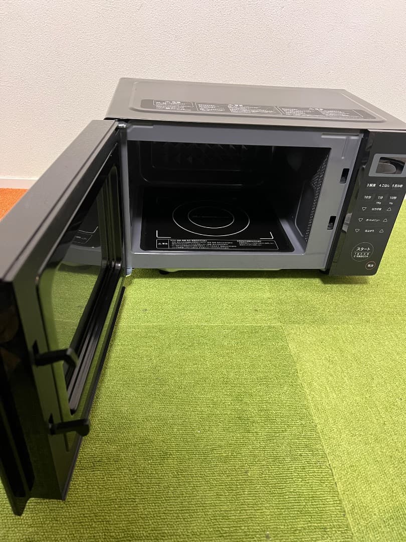 未使用近い シロカ 900W 2022年製　ヘリツフリー 18L 電子レンジ