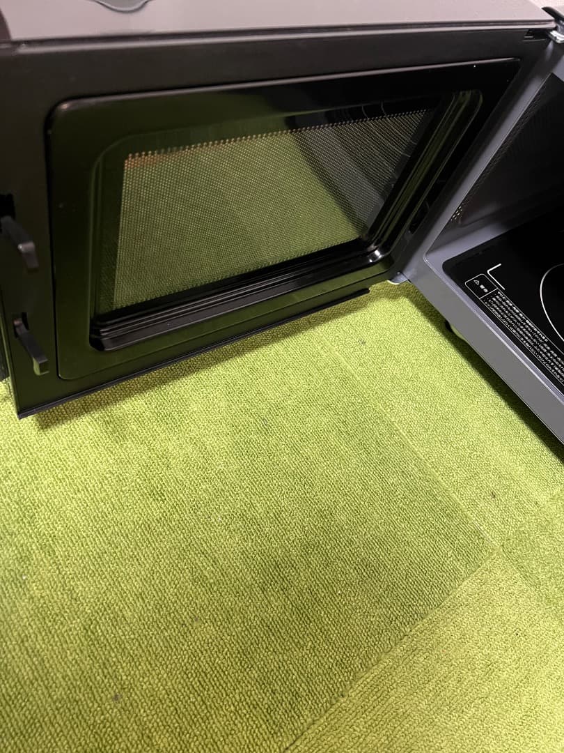 未使用近い シロカ 900W 2022年製　ヘリツフリー 18L 電子レンジ