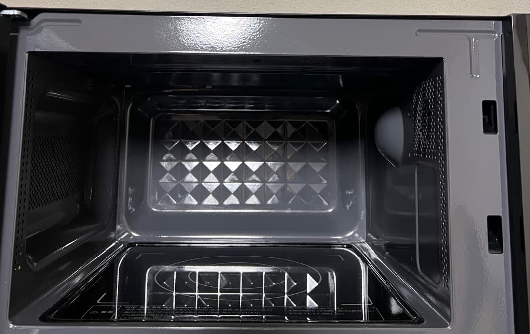 未使用近い シロカ 900W 2022年製　ヘリツフリー 18L 電子レンジ