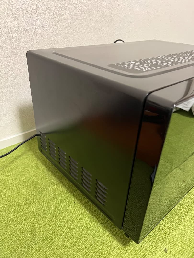 未使用近い シロカ 900W 2022年製　ヘリツフリー 18L 電子レンジ