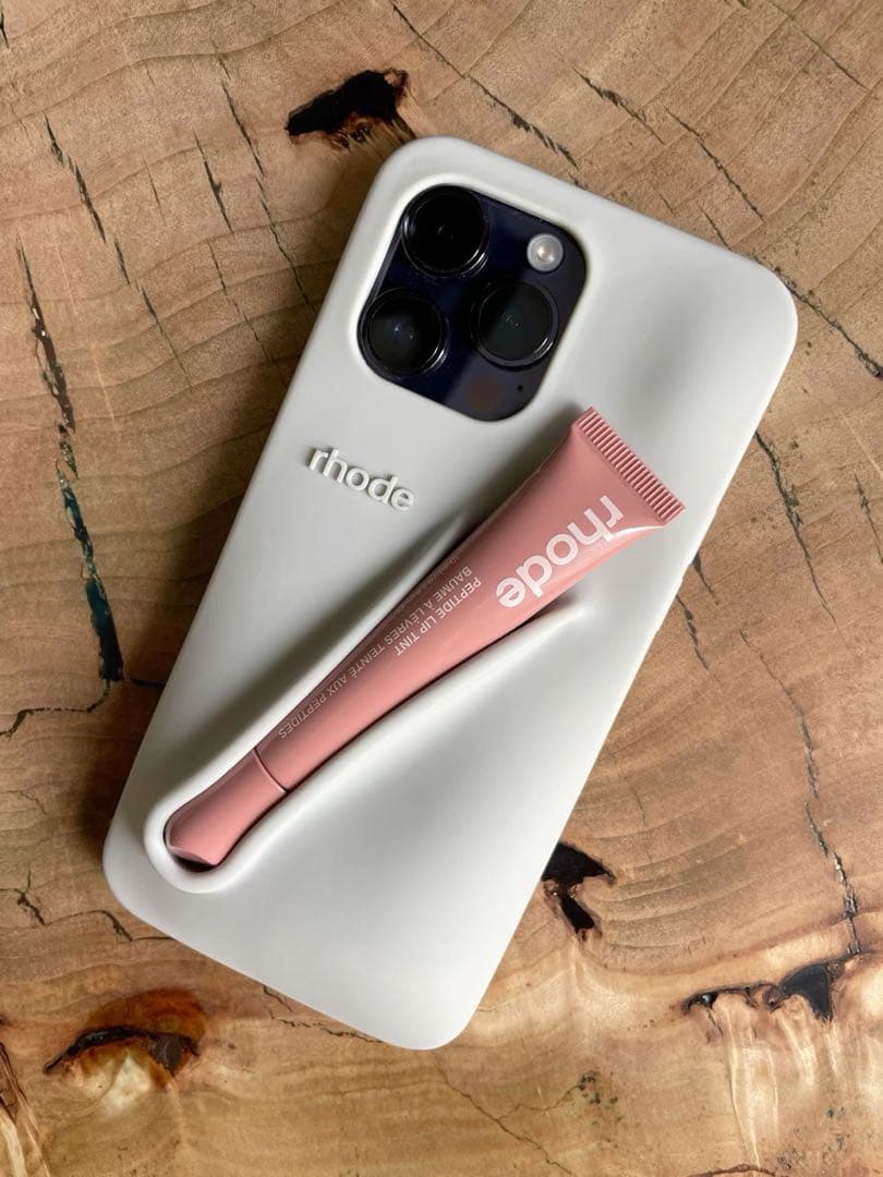 【全機種対応】 rhode iPhoneケースリップ付き