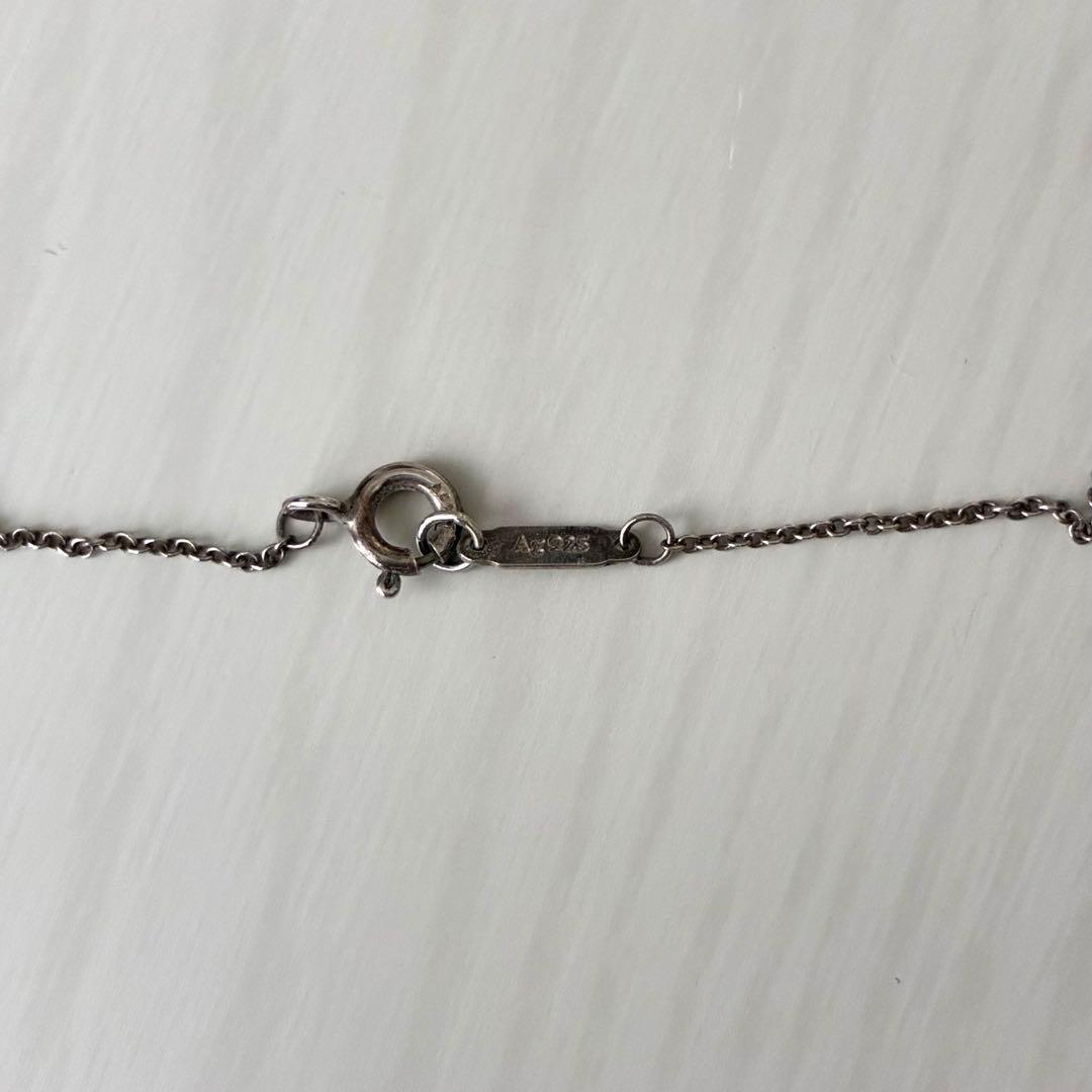 Tiffany & Co. ブルーダブルハート ネックレス