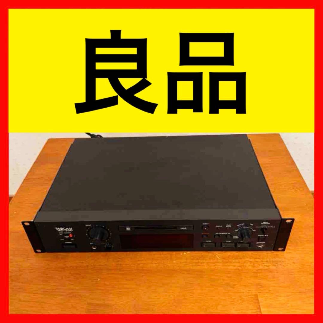 ● 良品 TASCAM タスカム MD-350 MDデッキ 業務用MDデッキ