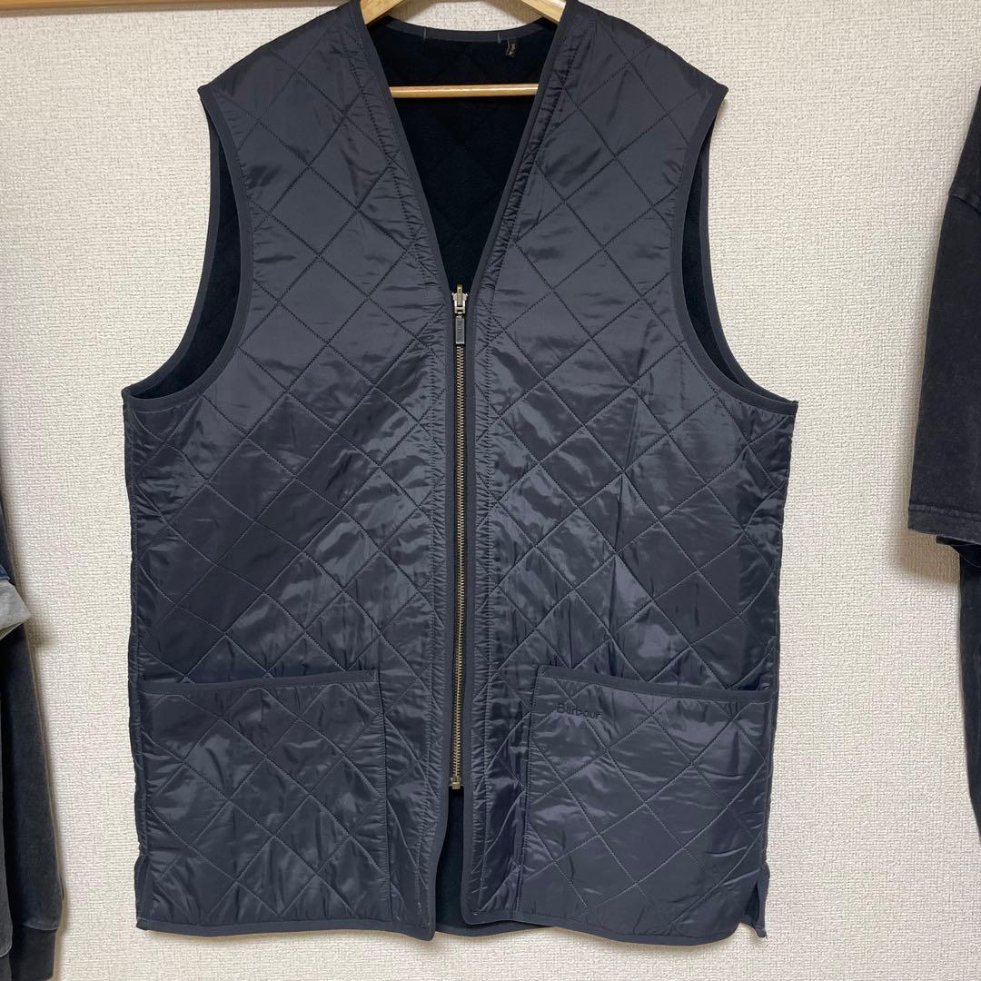 Barbour キルティングベスト
