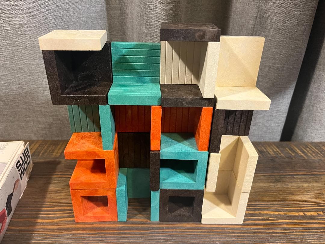 COM BITS 積み木 ビンテージ デンマーク製 知育玩具 北欧 オブジェ