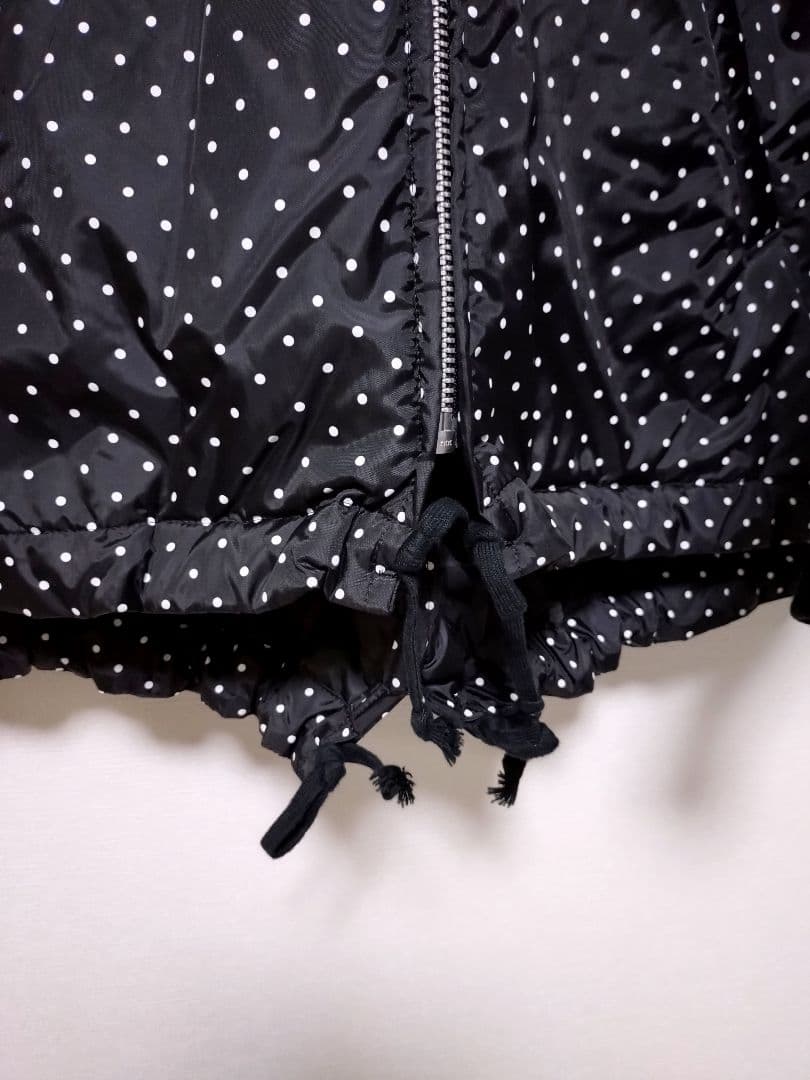 ブラックコムデギャルソン　オーバーサイズブルゾン　ドット柄　ジャケット