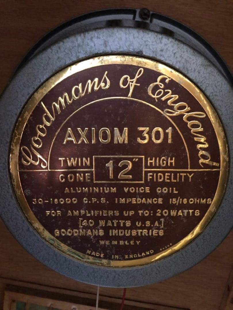 GOODMAN AXIOM 301 スピーカー