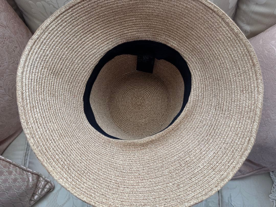 デイジーリン Hat Audrey 麦わら帽子 ベロアリボン