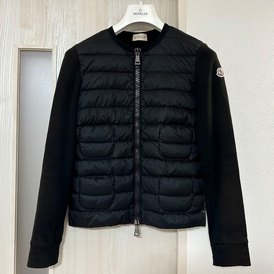 ま*ん様 在庫処分✨️ MONCLER モンクレール 異素材切替 ダウンニット