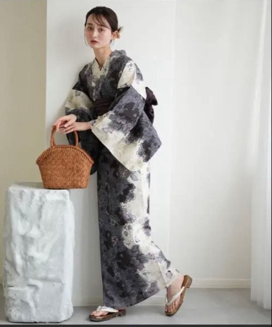 【24h以内発送】utatane 浴衣 フルセット 帯 下駄付き