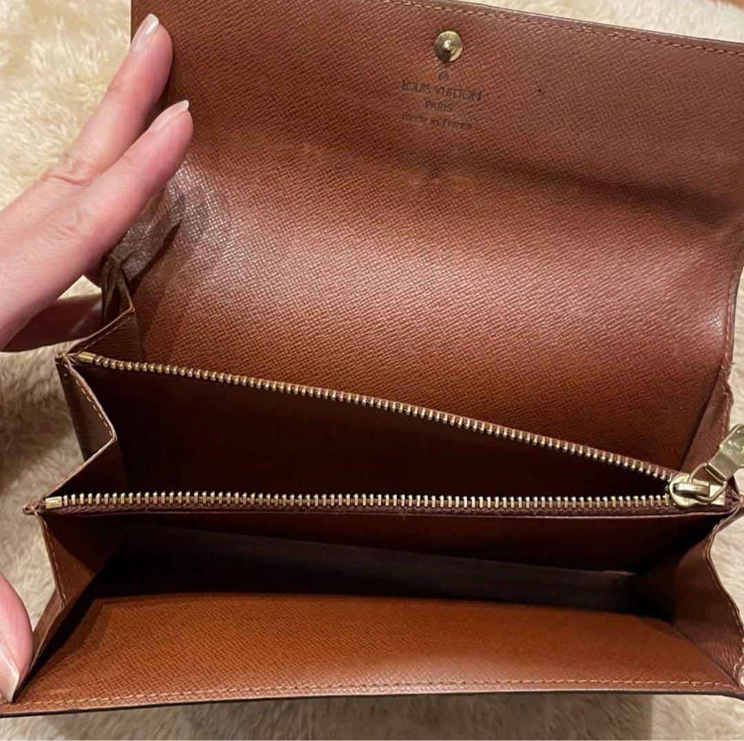 【ルイヴィトン　モノグラム　長財布】