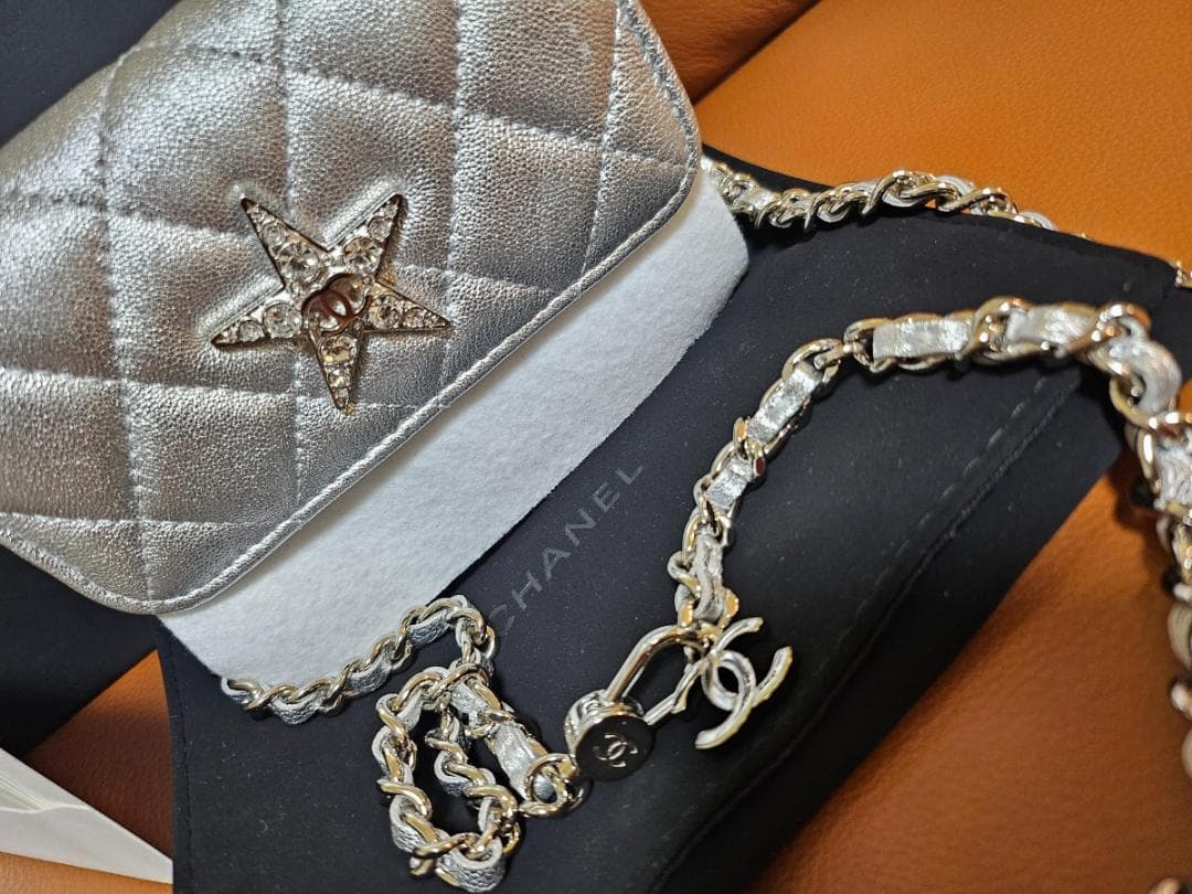 シャネル CHANEL スター チェーンベルトバッグ ミニ 2WAY