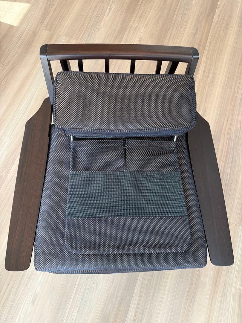 カリモク　1人掛アームソファ　WU61