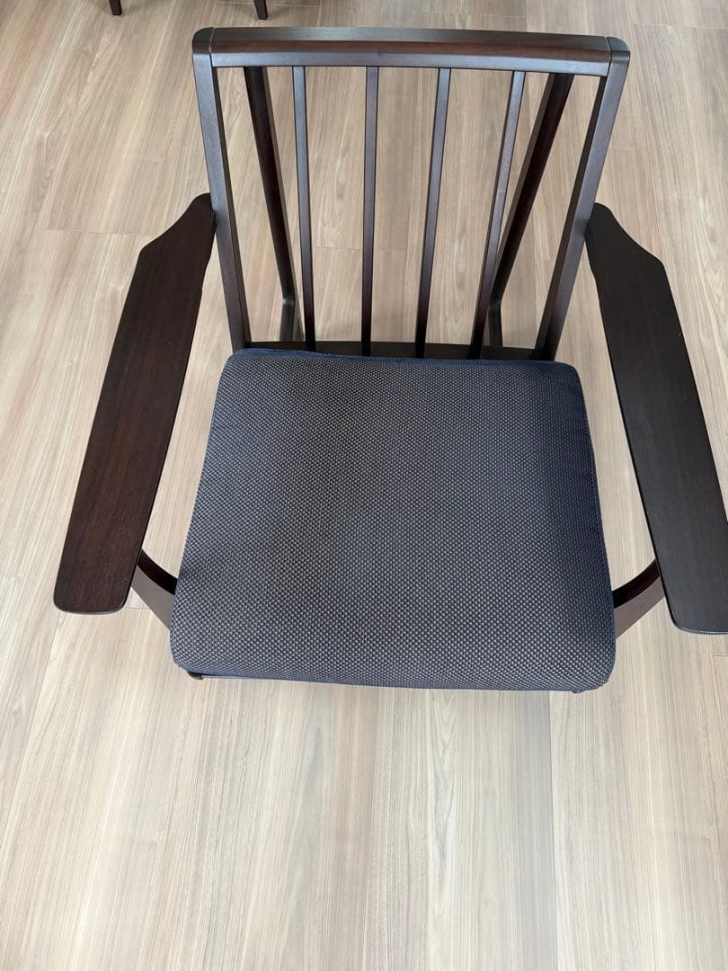 カリモク　1人掛アームソファ　WU61