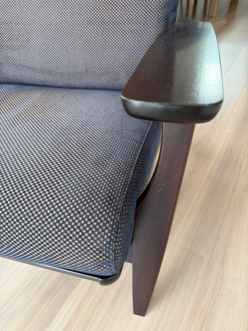 カリモク　1人掛アームソファ　WU61