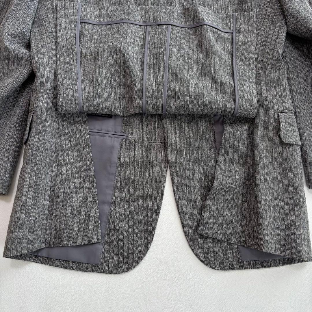 美品 バーバリー スーツ スリーピース セットアップ Sサイズ ストライプ