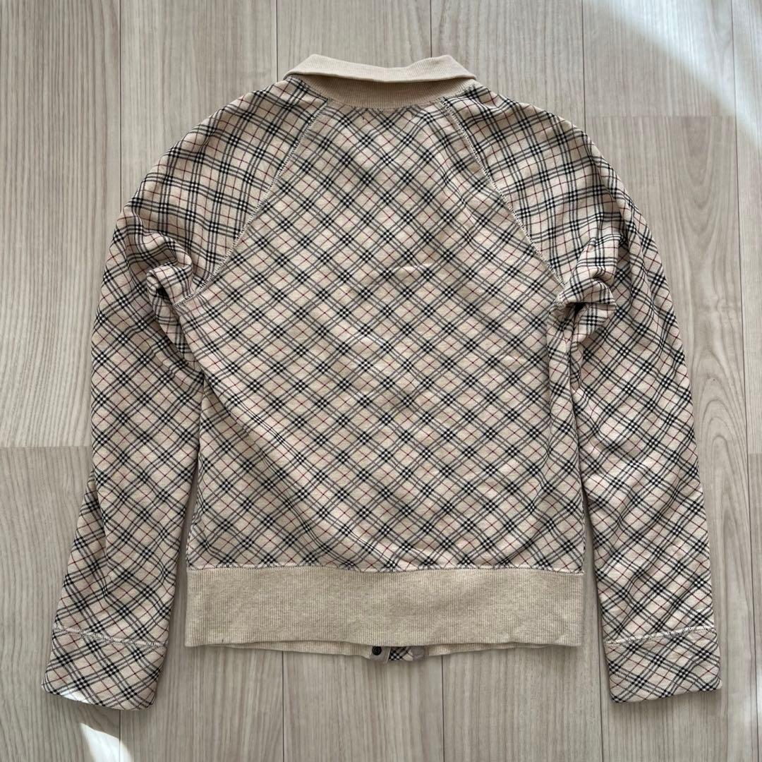 BURBERRY ブルーレーベル ノバチェック フルジップジャケット y2k
