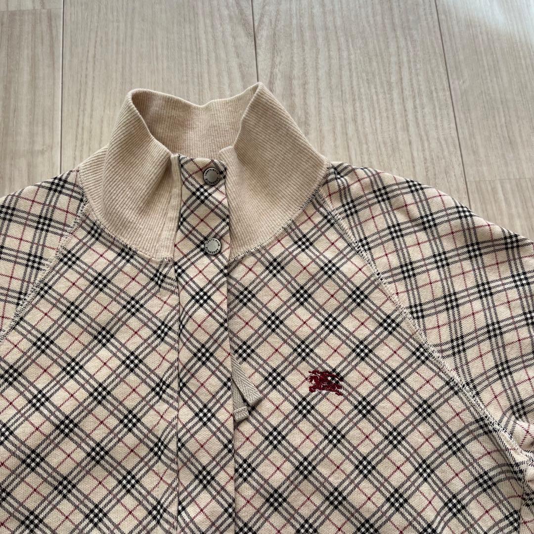 BURBERRY ブルーレーベル ノバチェック フルジップジャケット y2k