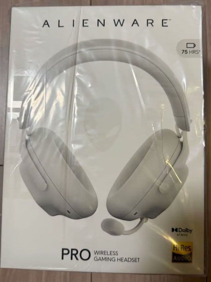 【新品】Dell Alienware Proワイヤレスゲーミングヘッドセット