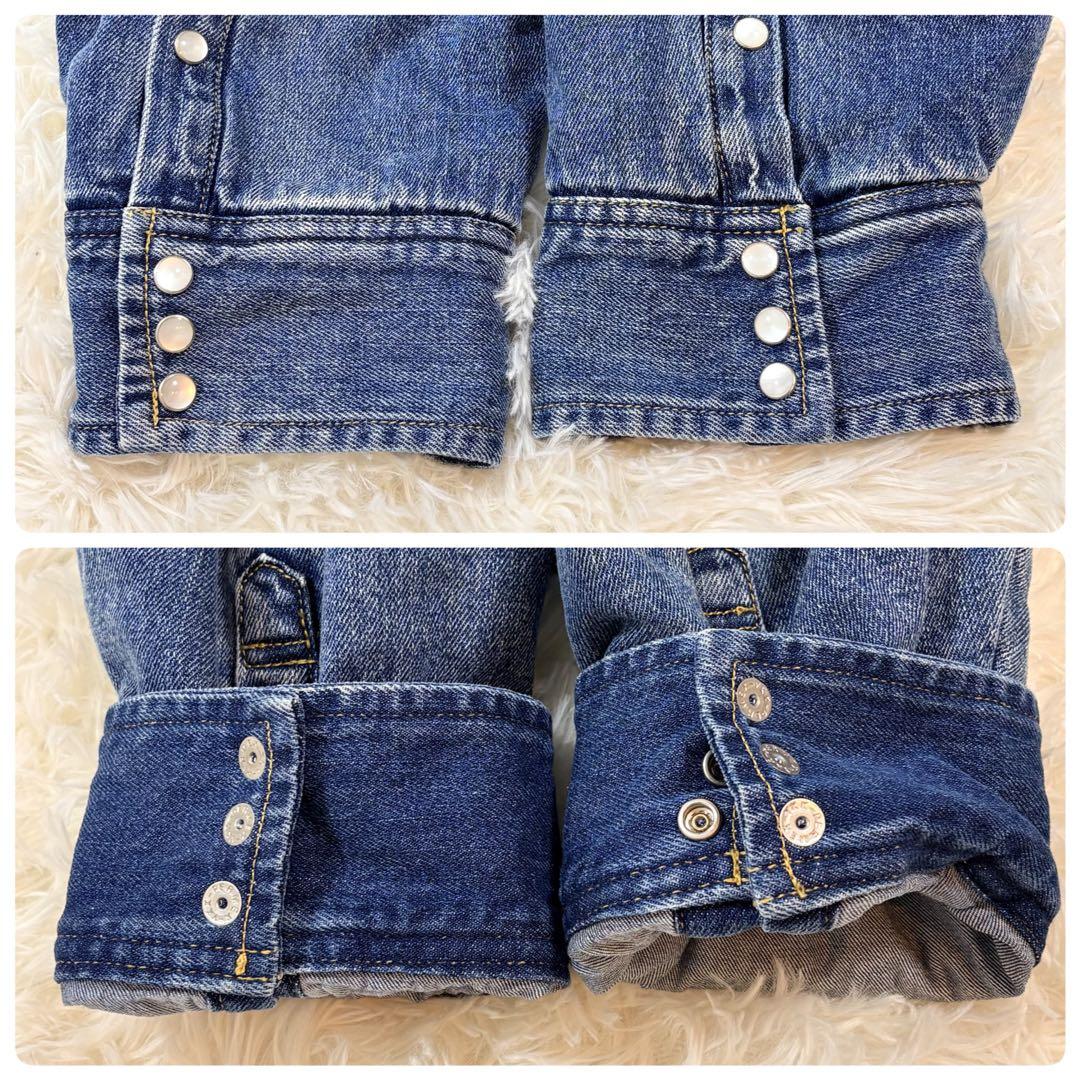 Spick and Span 5 1/2 中綿入りデニムコート ウエスタン F