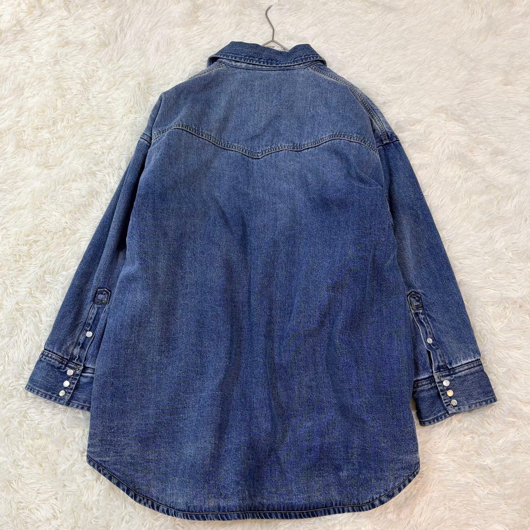 Spick and Span 5 1/2 中綿入りデニムコート ウエスタン F