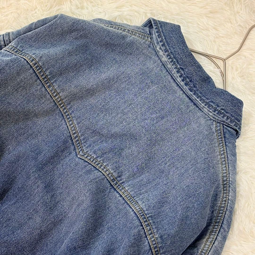 Spick and Span 5 1/2 中綿入りデニムコート ウエスタン F