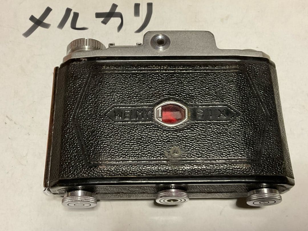 タイセー／ウエルミー6。蛇腹式カメラ。【クラッシックカメラ　美品ケース付き】。