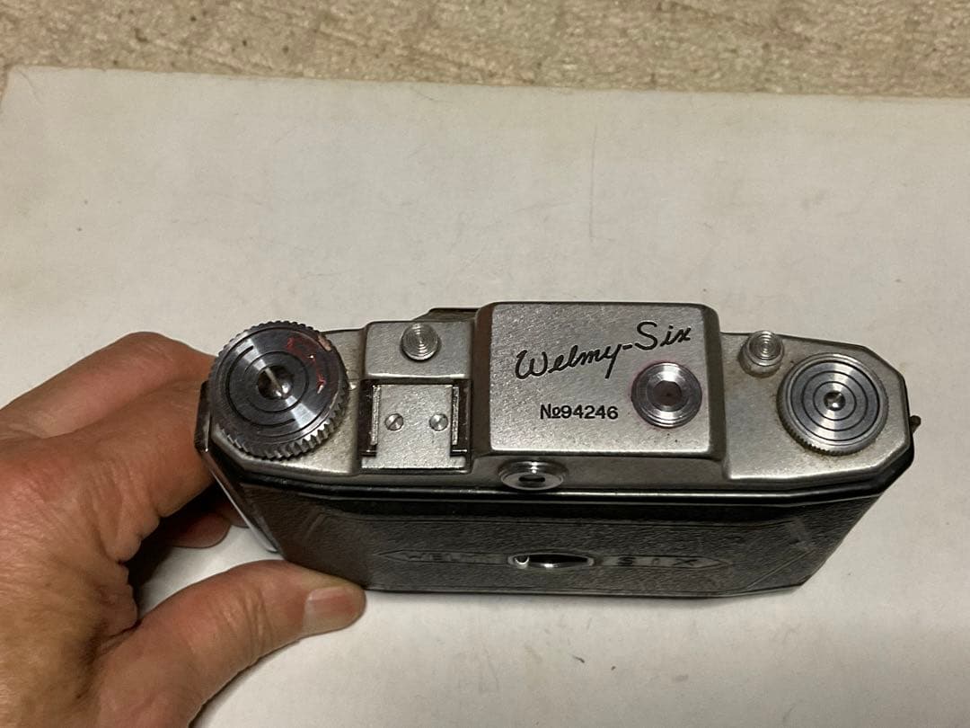 タイセー／ウエルミー6。蛇腹式カメラ。【クラッシックカメラ　美品ケース付き】。