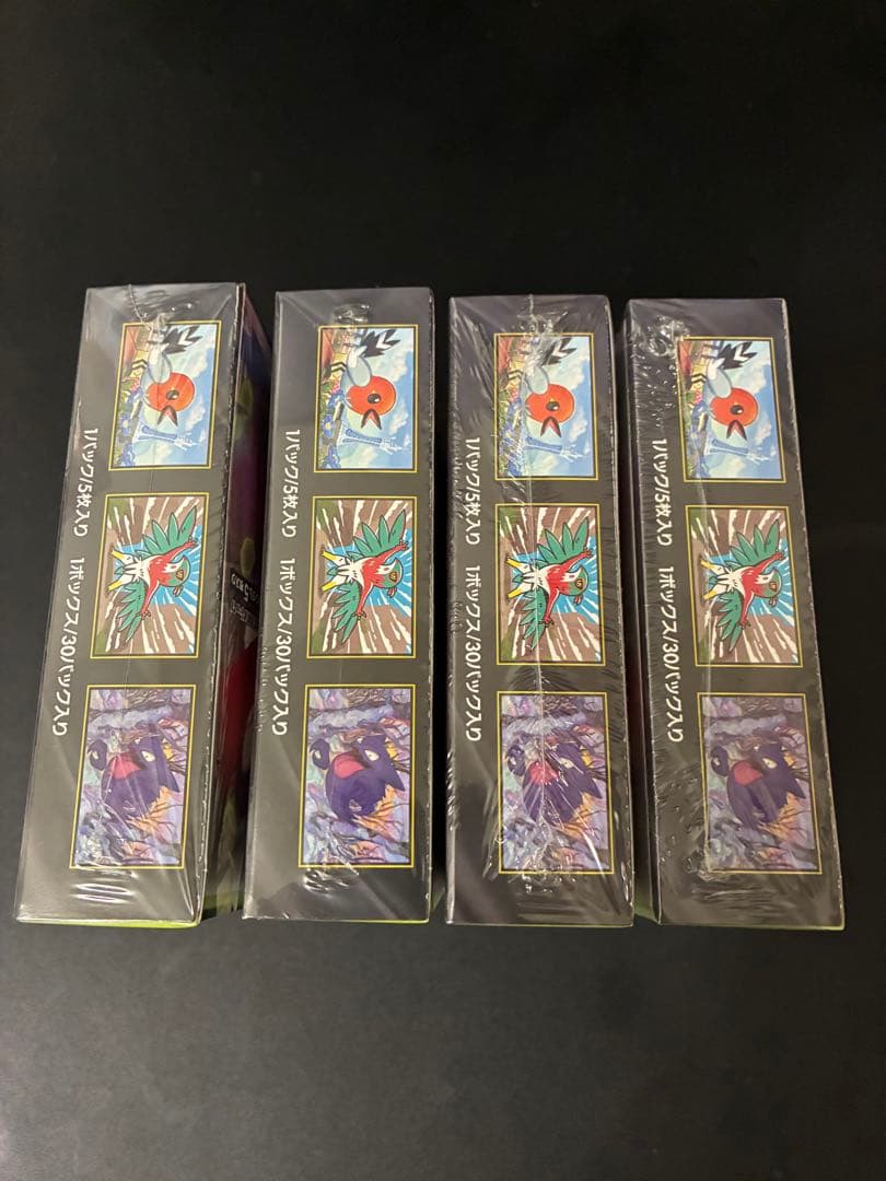 ポケモンカード ムニキスゼロ 4BOX 未開封 シュリンク付き