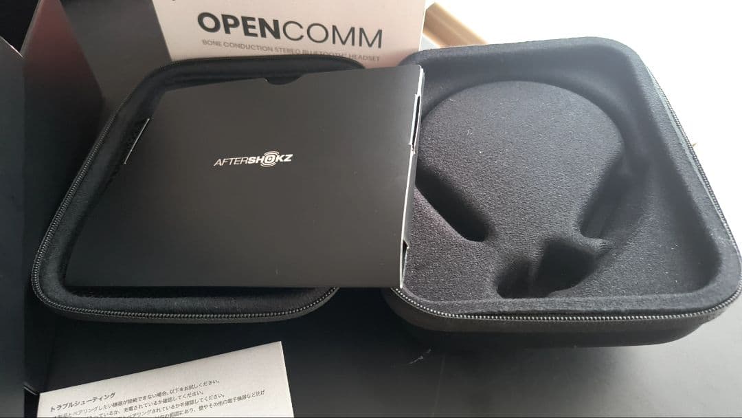 AfterShokz OpenComm 骨伝導イヤホン