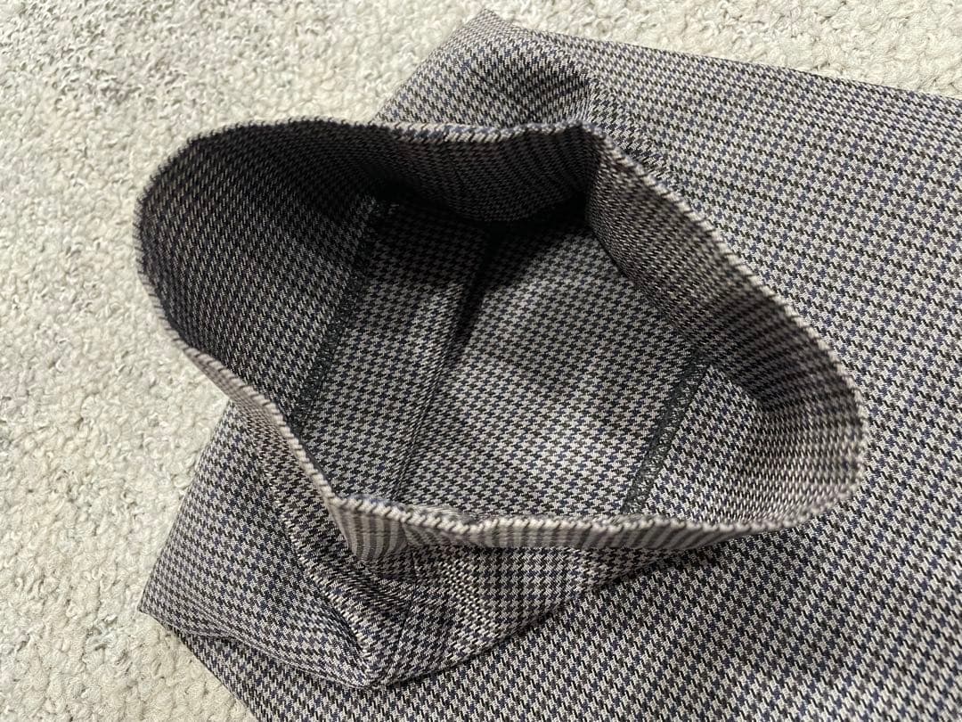 AD2020 CDG DEUX エステルチェックパンツ