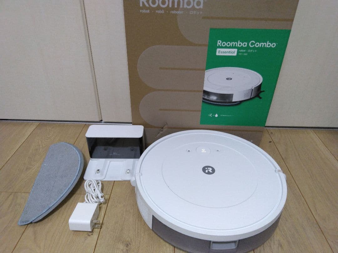 【使用31時間品】 Roomba Combo Essential 個装箱セットA