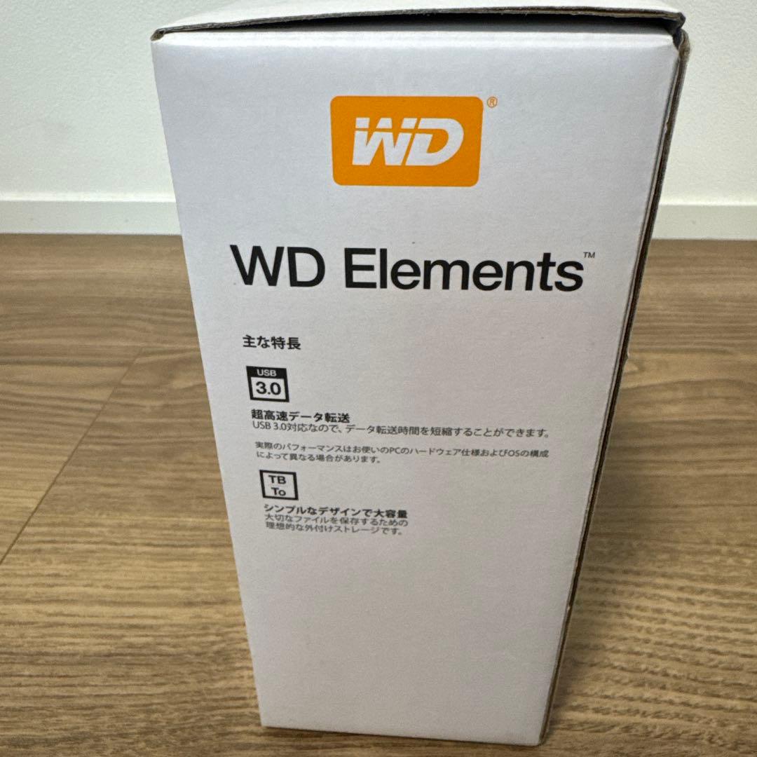 WD Elements 8TB 外付けハードディスク
