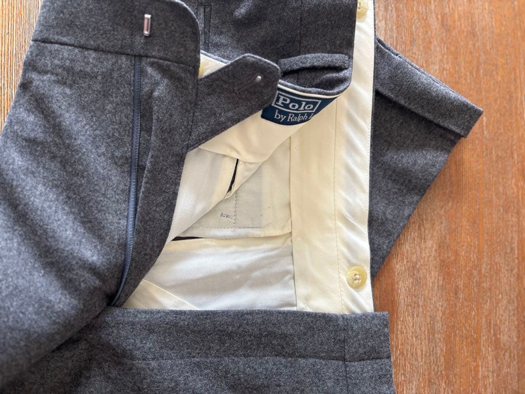 極美品POLOポロラルフローレンパンツ 85サイズ ほぼ未使用の日本製です