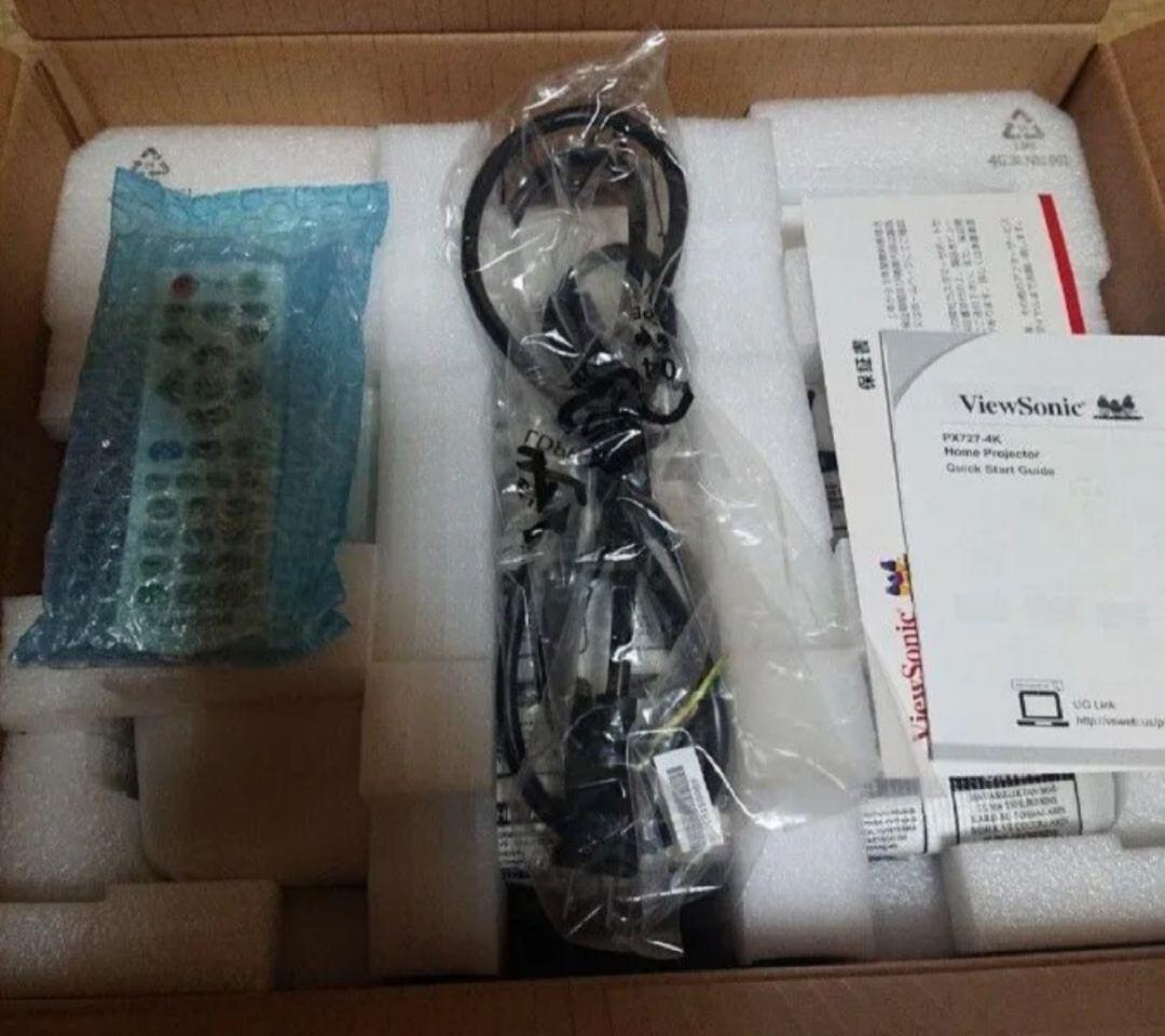 ViewSonic ホームシアタープロジェクター PX727-4K