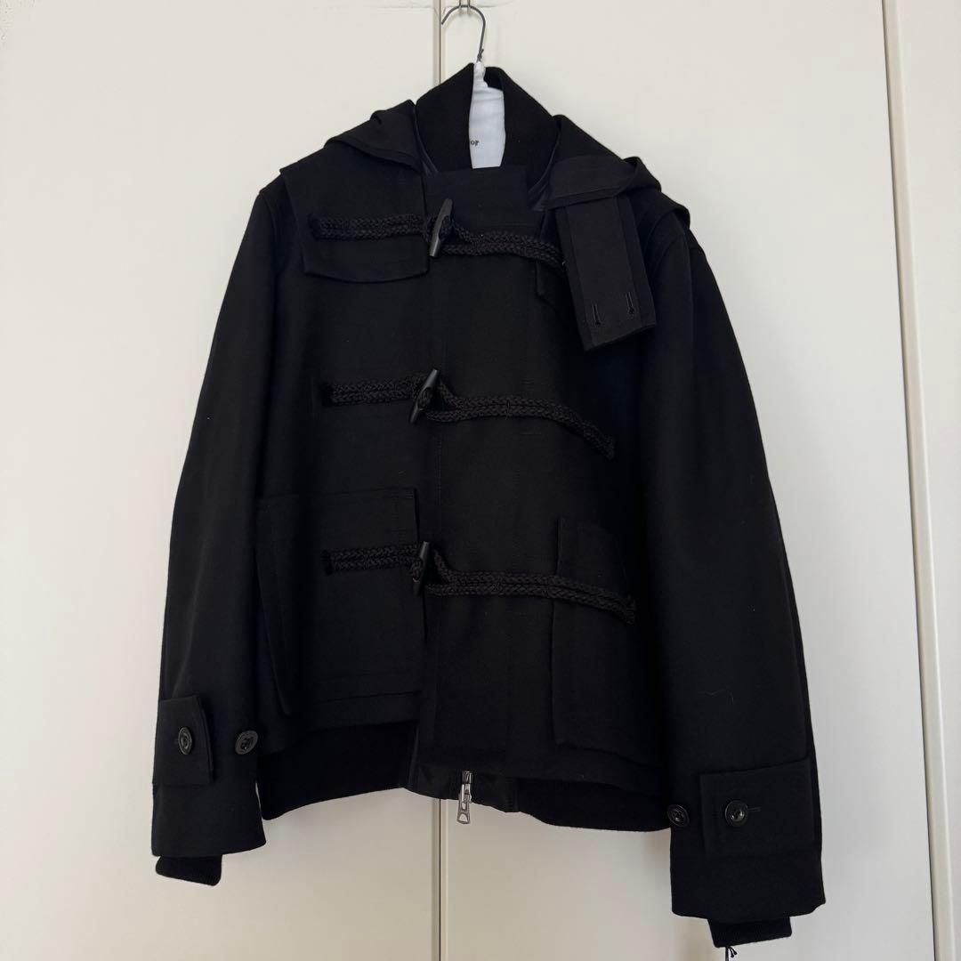 25aw sacai Wool Melton Blouson サイズ2